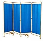 Color Optional Portable Stainless Steel Hospital Healthcare Privacy Screens (4 Panel) ALS-WS04